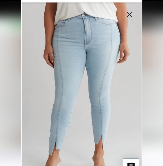 Good american 18 Good Legs Jagged Edge Jeans - Picture 1 of 5